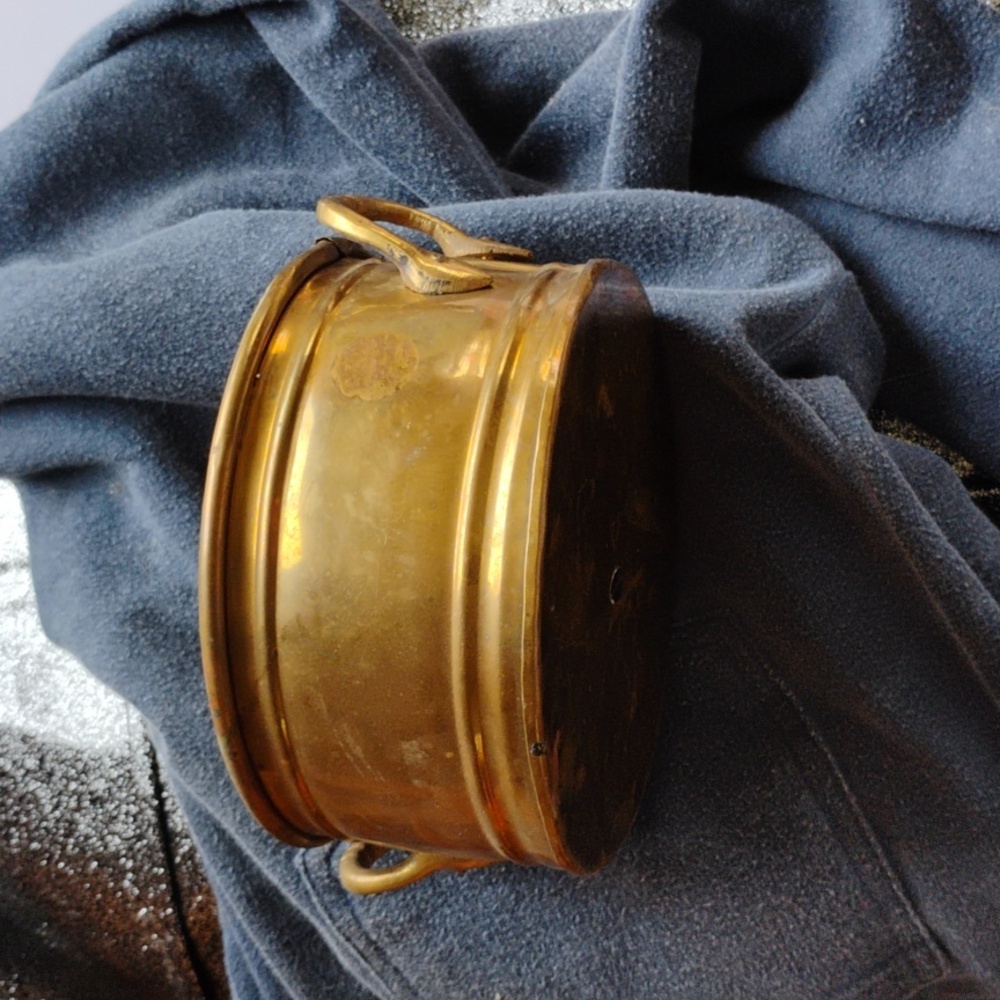 ⚱️Vintage BRASS Pot   6” X 3" + Handle VERSATILE EVC